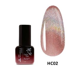 Molekula - Gél lakk Holographic Cat's Eye , HC02 , 6ml