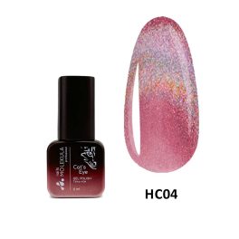 Molekula - Gél lakk Holographic Cat's Eye , HC04 , 6ml