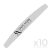 OA Nail System - Once Band - Reszelő papír - Half Moon 180 10db