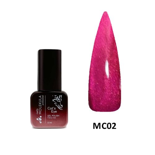 Molekula - Gél lakk Cat Eye Marmelad MC02 , 6ml