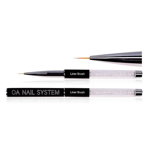 OA Nail System - Liner 8mm Ecset - Black'Shine Kollekció