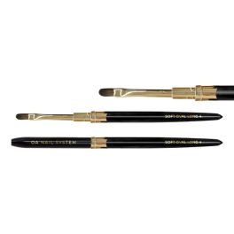   OA Nail System - Soft Long Oval T.4 Ecset - Black and Gold Kollekció