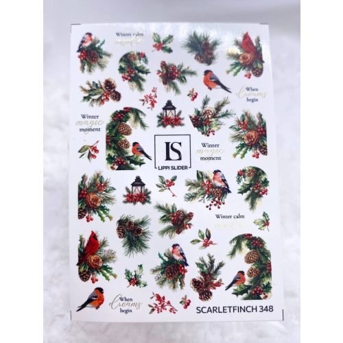 Lippi slider - Scarletfinch 348