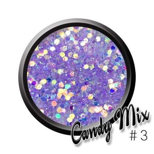 OA Nail System - Candy Mix 3 - Csillámpor
