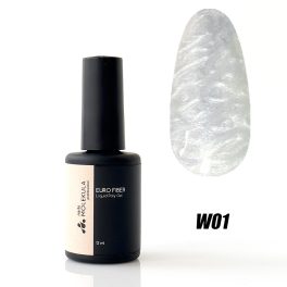 Molekula - Euro Fiber Gel - Alpine Snow (W01) , 12ml